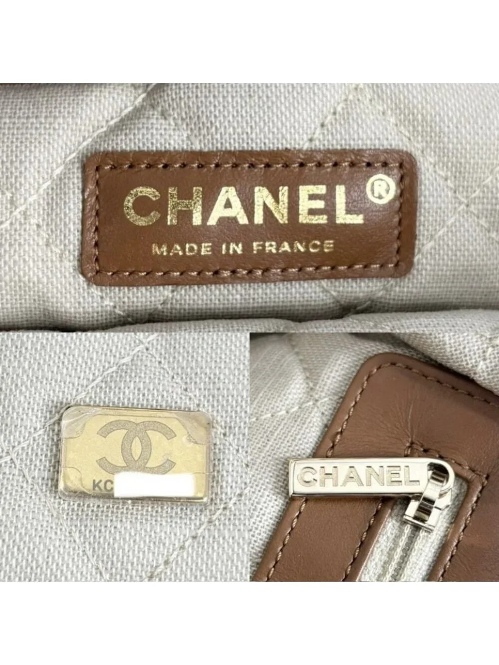 Chanel Shoulder Bag Cage Shopping Chain Tote Coco